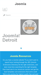 Mobile Screenshot of joomladetroit.com